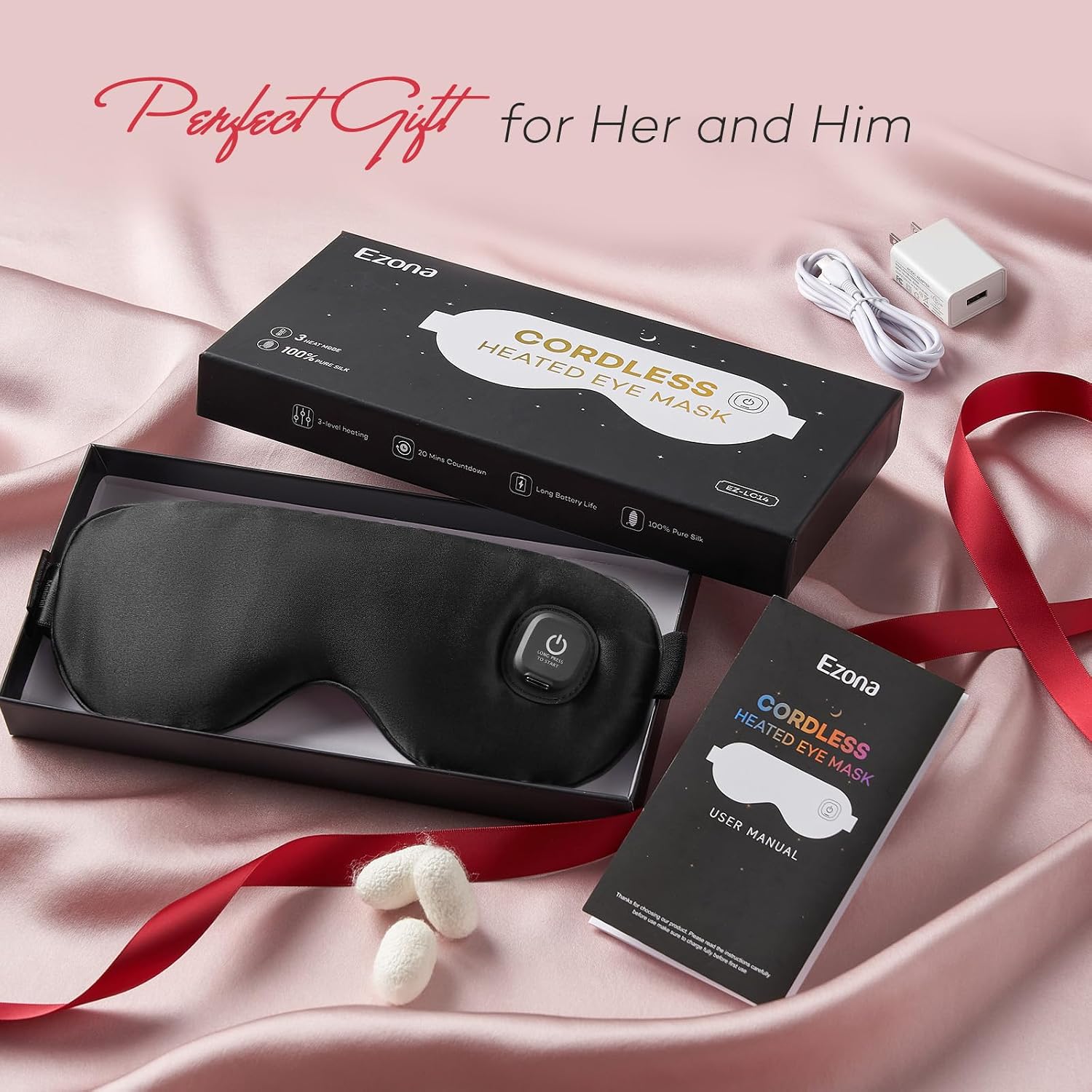 Thumbnail 6 de Ezona Heated Eye Mask, Silk