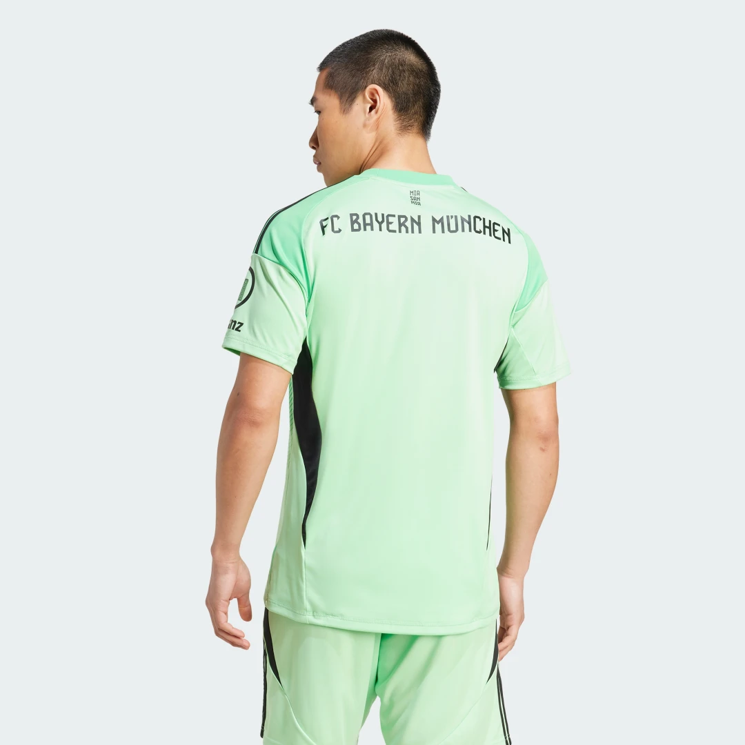 Detalle 2 de Camiseta portero FC Bayern 25/26 de Adidas – verde