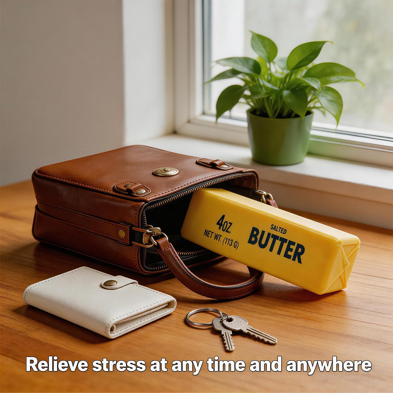 Thumbnail 6 de elopco Butter Squeeze Toy 2PCS: Slow Rising Dumpling Squishy Butter Stress Relievers