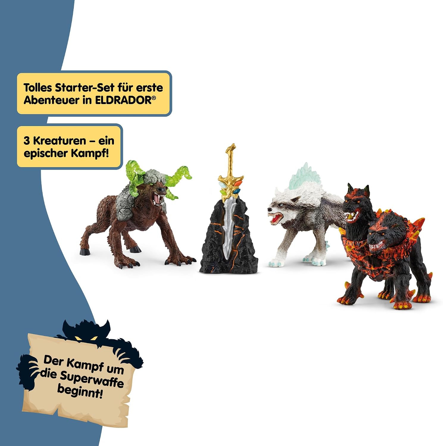 Detalle de SCHLEICH Eldrador Creatures Starter Set 5 Teile