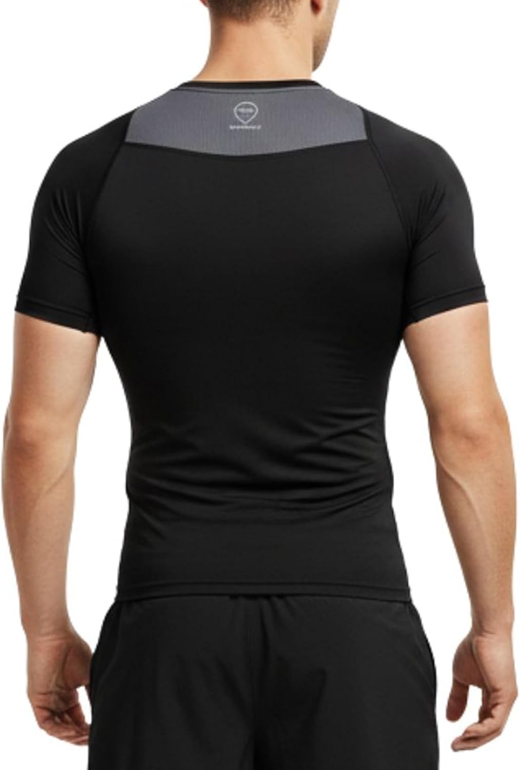 Thumbnail 3 de AMZSPORT maglietta a compressione da uomo a maniche corte Cool Dry per allenamento e corsa