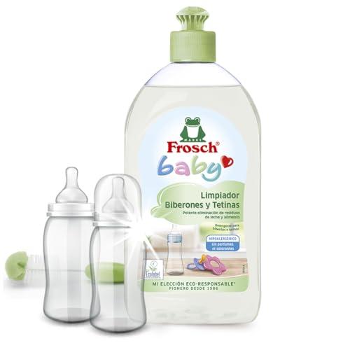 Detalle 2 de Frosch Baby Limpiador biberones y tetinas 8x500 ml
