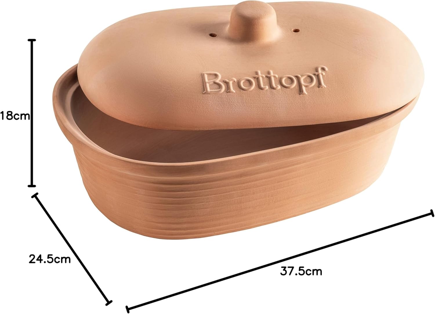Thumbnail 5 de MÄSER 931996 Brottopf oval 6 L 🥖