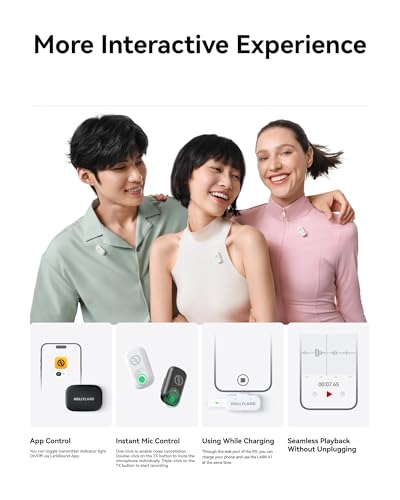 Thumbnail 10 de Hollyland LARK A1 Wireless Mini Microphone for iPhone 15/16 & Android