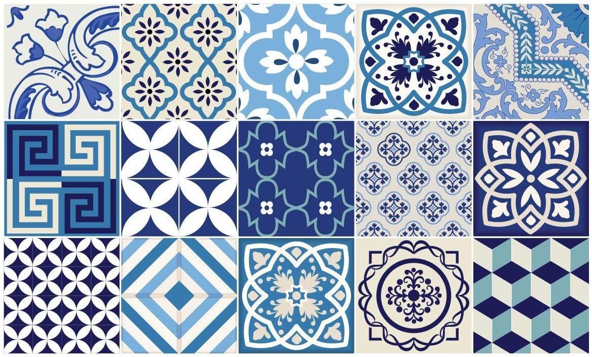 Detalle 2 de Sticker carrelage ciment 15 x 15 cm 🏠