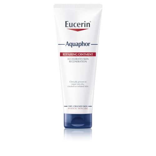 Detalle de Eucerin Aquaphor Pomada Reparadora 220 ml: crema hidratante y cicatrizante para piel seca y agrietada