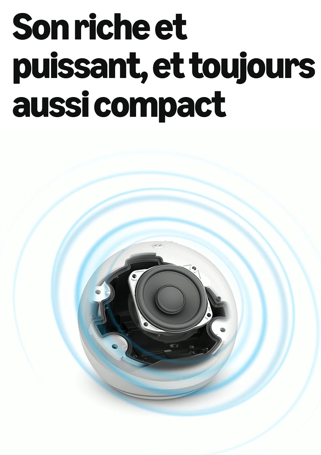 Detalle 2 de Echo Dot (Nouvelle génération) – Enceinte connectée with Alexa+ – Blanc