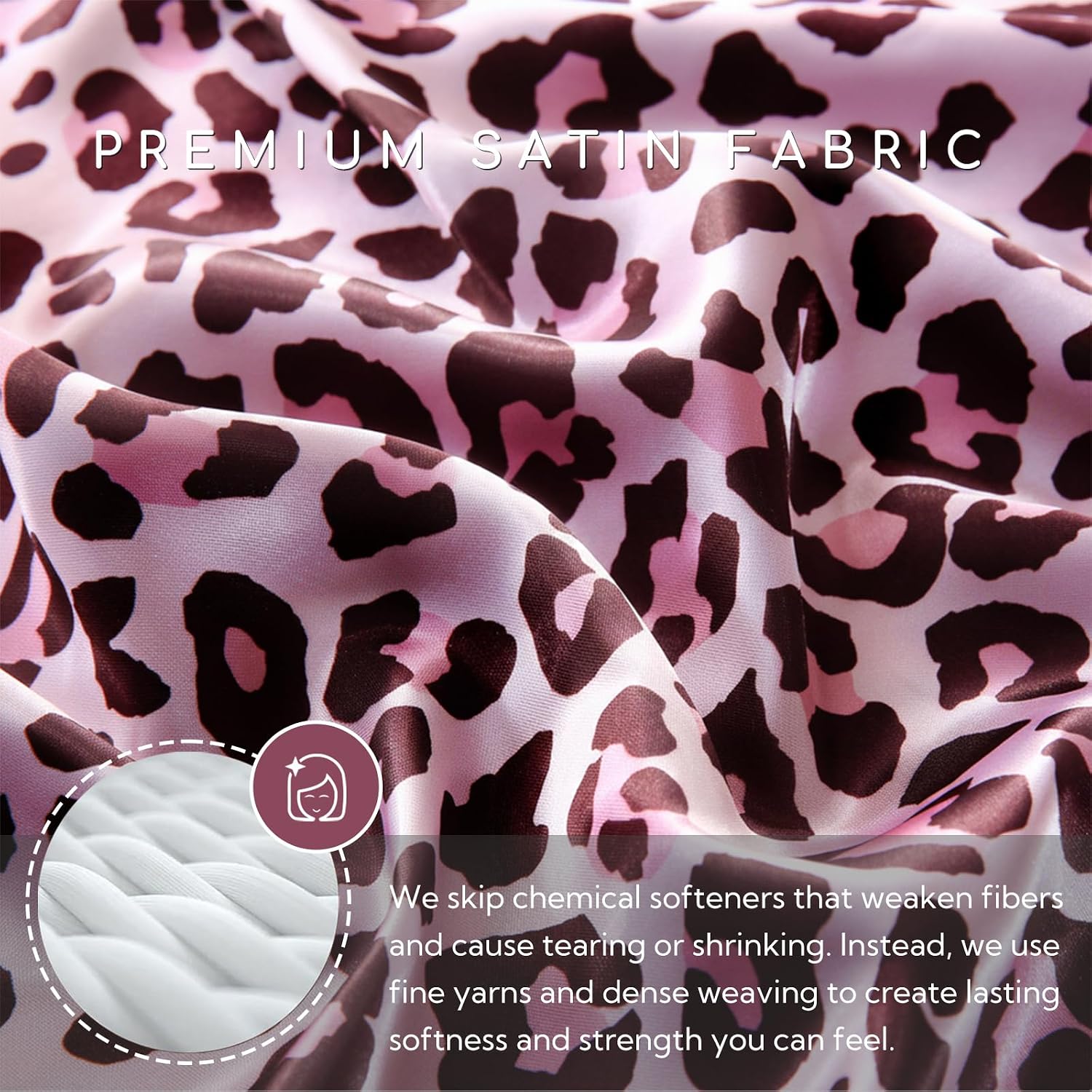 Detalle 1 de MR&HM Satin Bed Sheets Queen 600 TC
