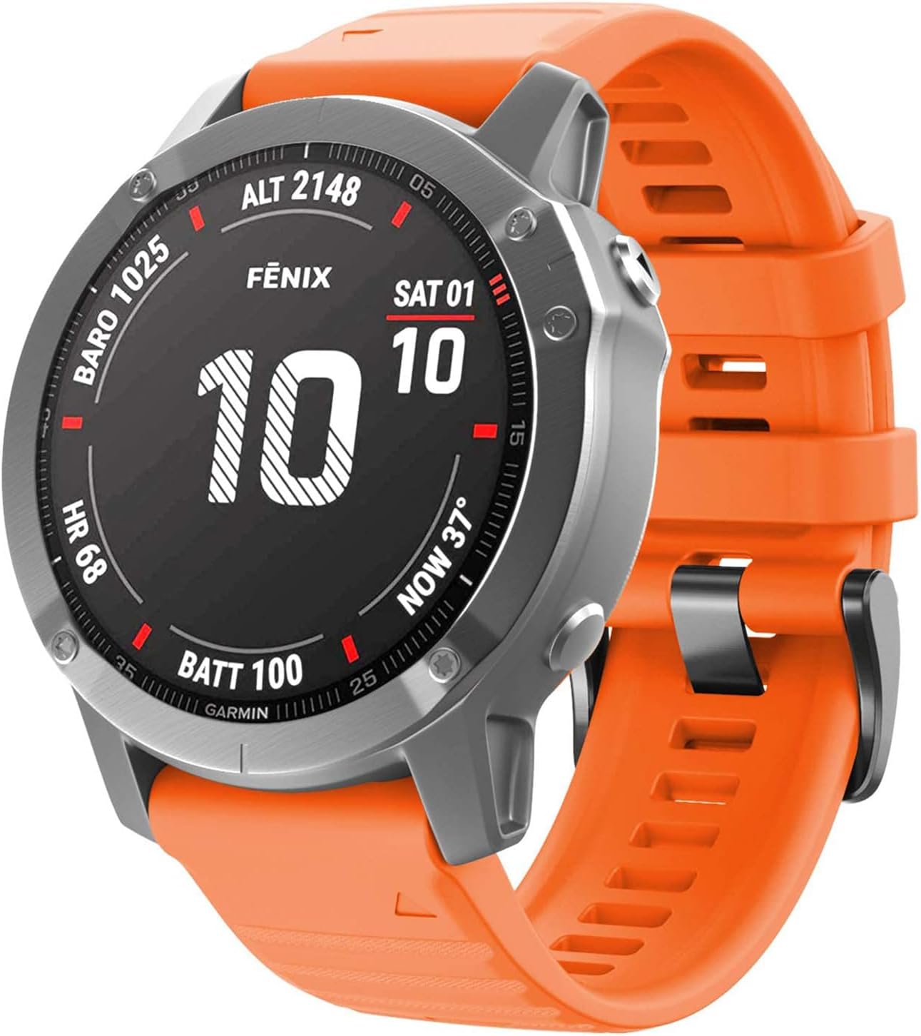 Thumbnail 6 de NotoCity cinturino in silicone Quick-Fit da 22mm per Garmin Fenix 6/Fenix 5 e Forerunner 935/945