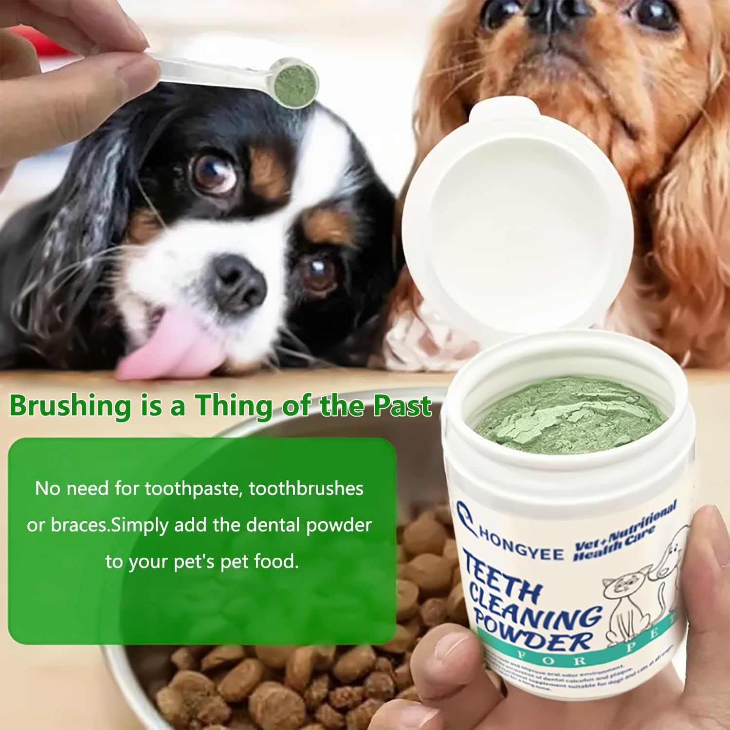 Thumbnail 4 de HONGYEE tandreinigingspoeder voor honden en katten, 150 g
