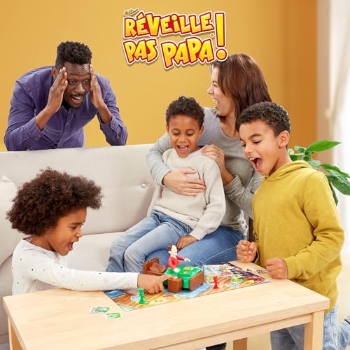 Detalle 2 de Goliath Réveille Pas Papa – Jeu de société drôle pour enfants (à partir de 4 ans)