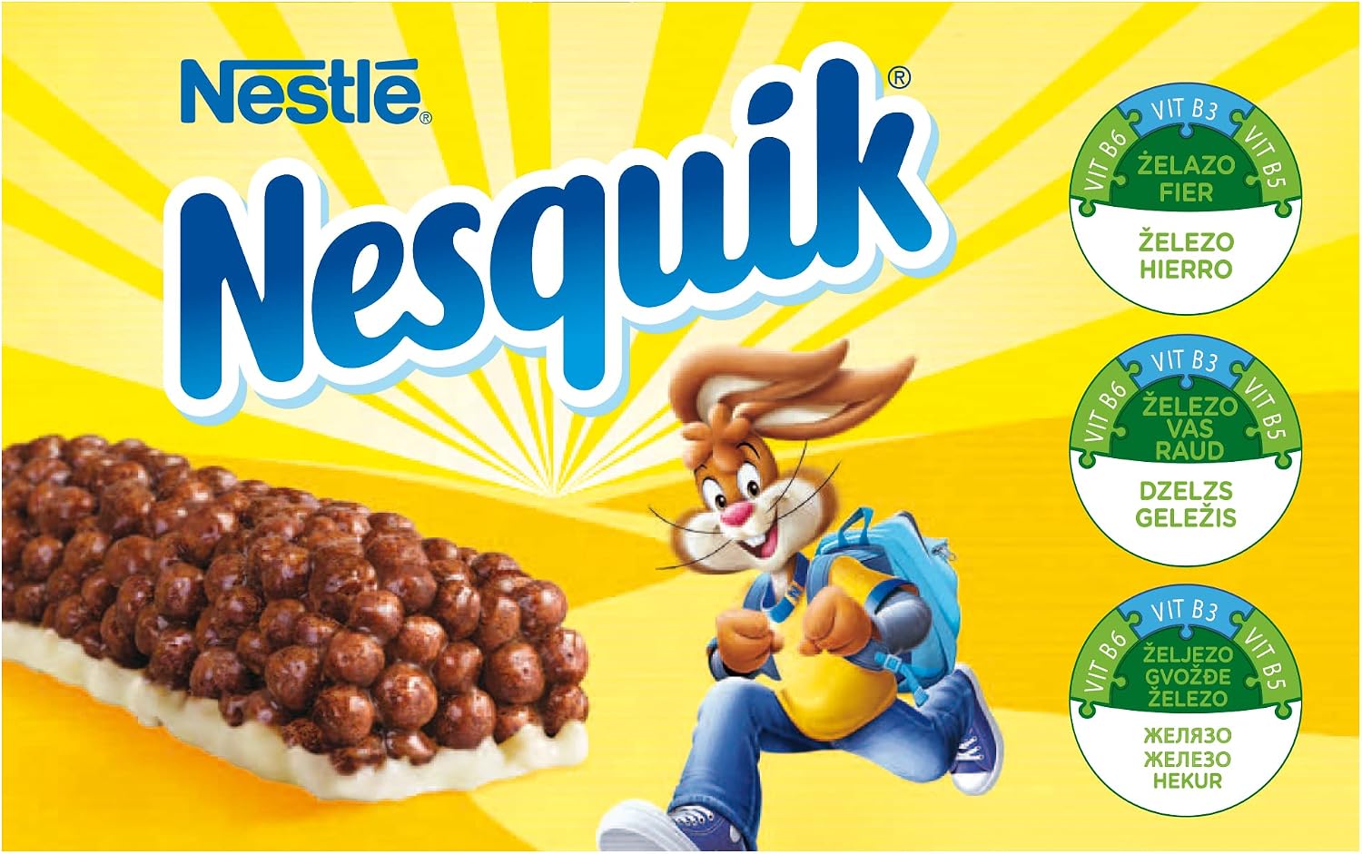 Thumbnail 2 de Nestlé Nesquik Barras de Cereales 16x25g 🥣