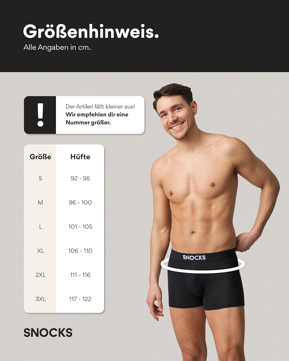 Thumbnail 4 de Snocks Boxershorts Herren aus Bio-Baumwolle, 6er Pack – ohne Etikett, plastikfrei verpackt