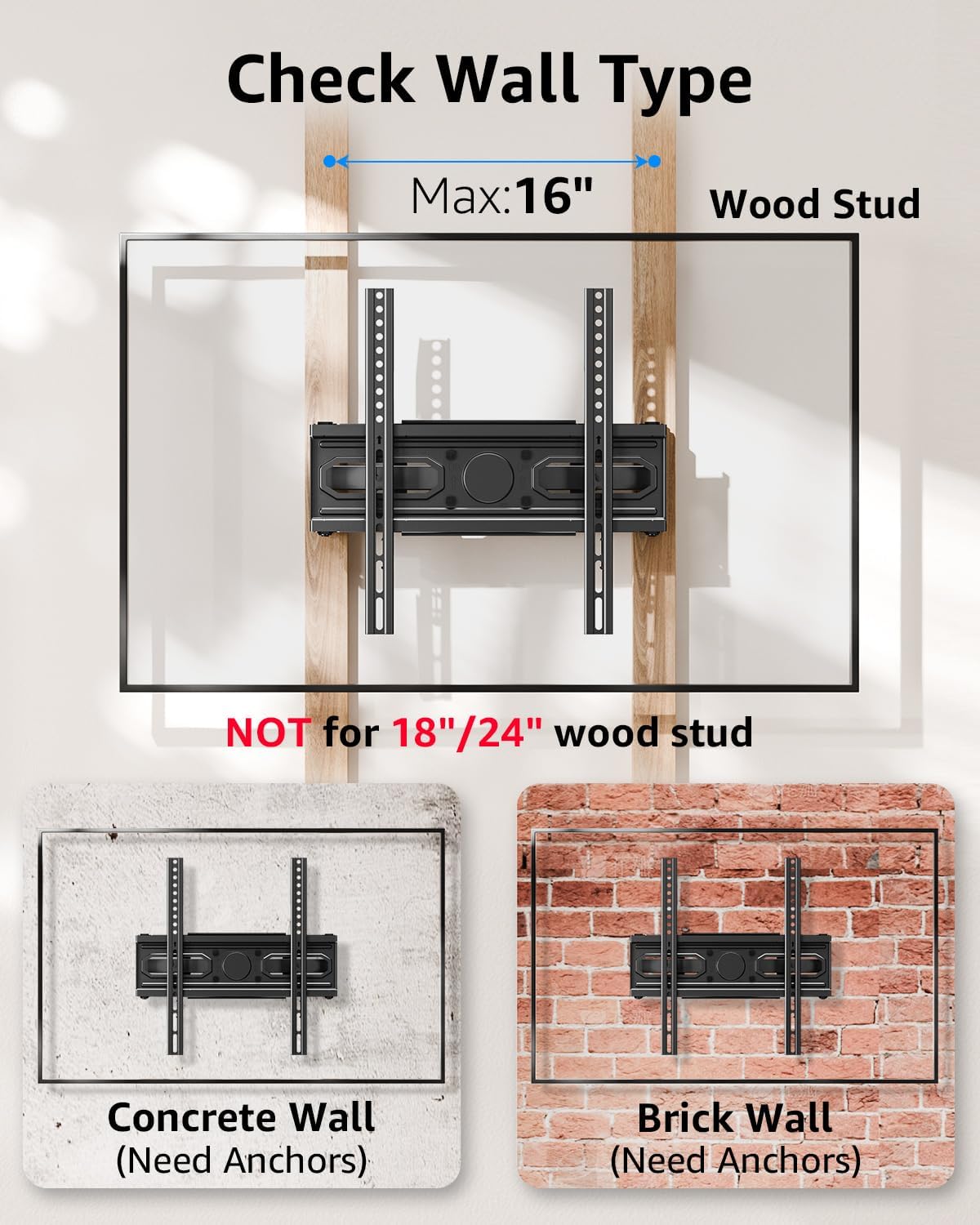 Thumbnail 6 de EconoMe TV Wall Mount for 32-65 inch TVs
