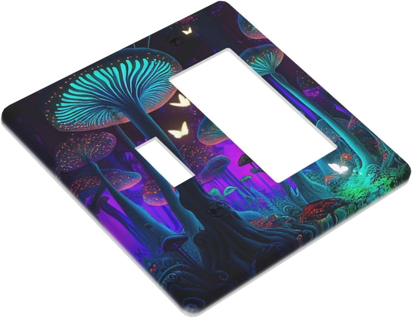 Detalle de Decorative Light Switch Cover, 2-Gang Combination