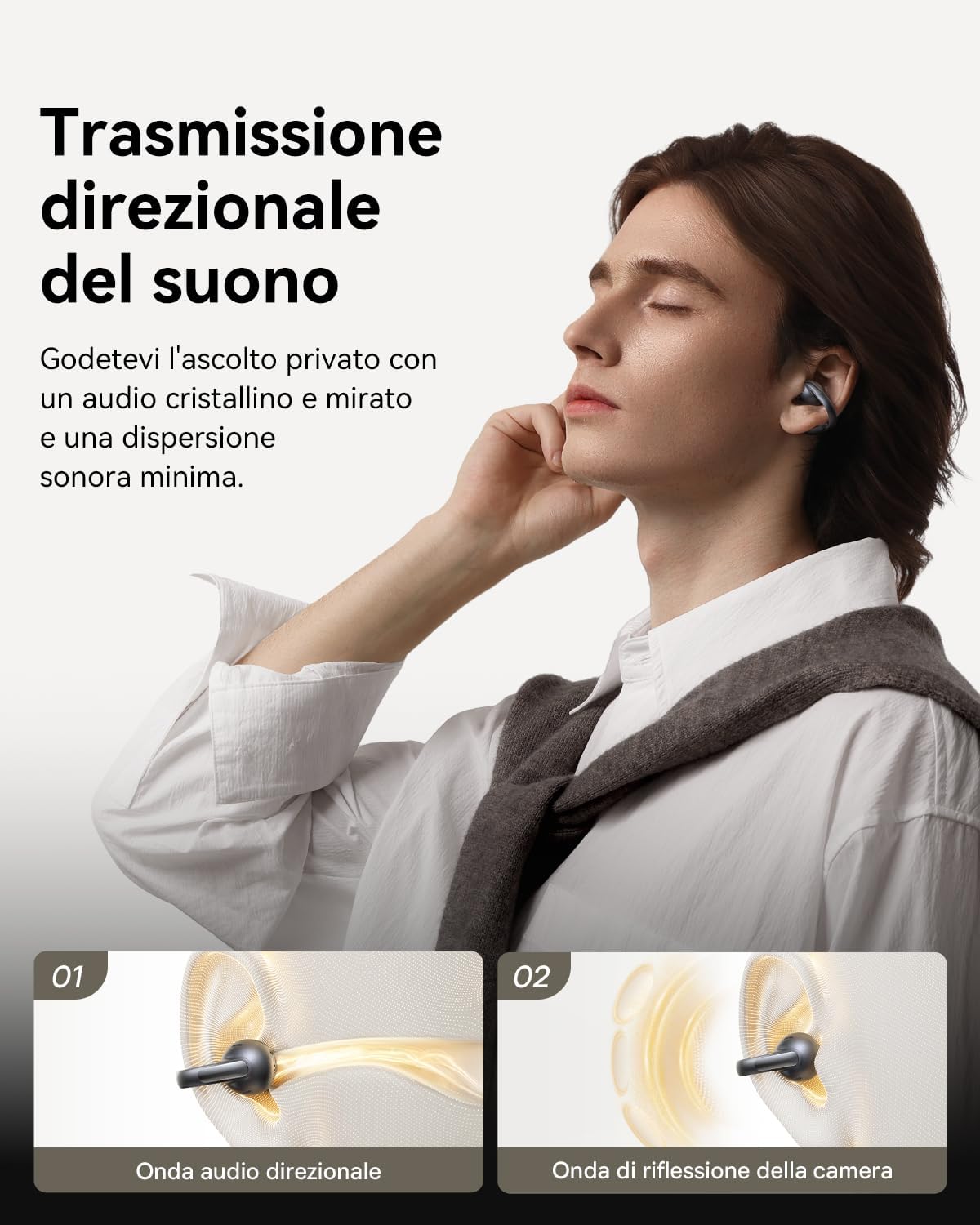 Thumbnail 6 de Baseus MC1 Pro Auricolari Open‑Ear Bluetooth 6.0 40H