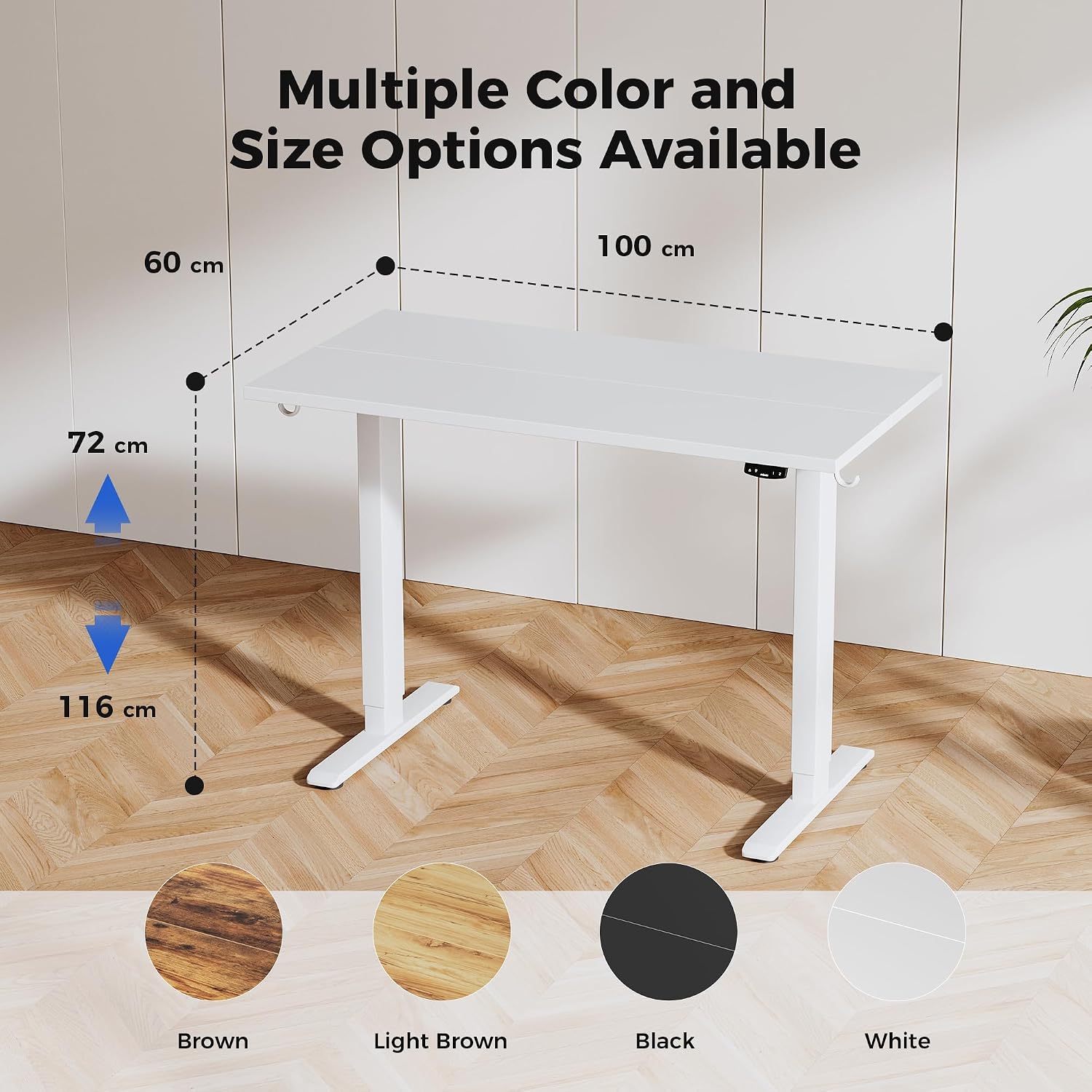 Detalle 2 de Agilestic Electric Standing Desk 100 x 60 cm