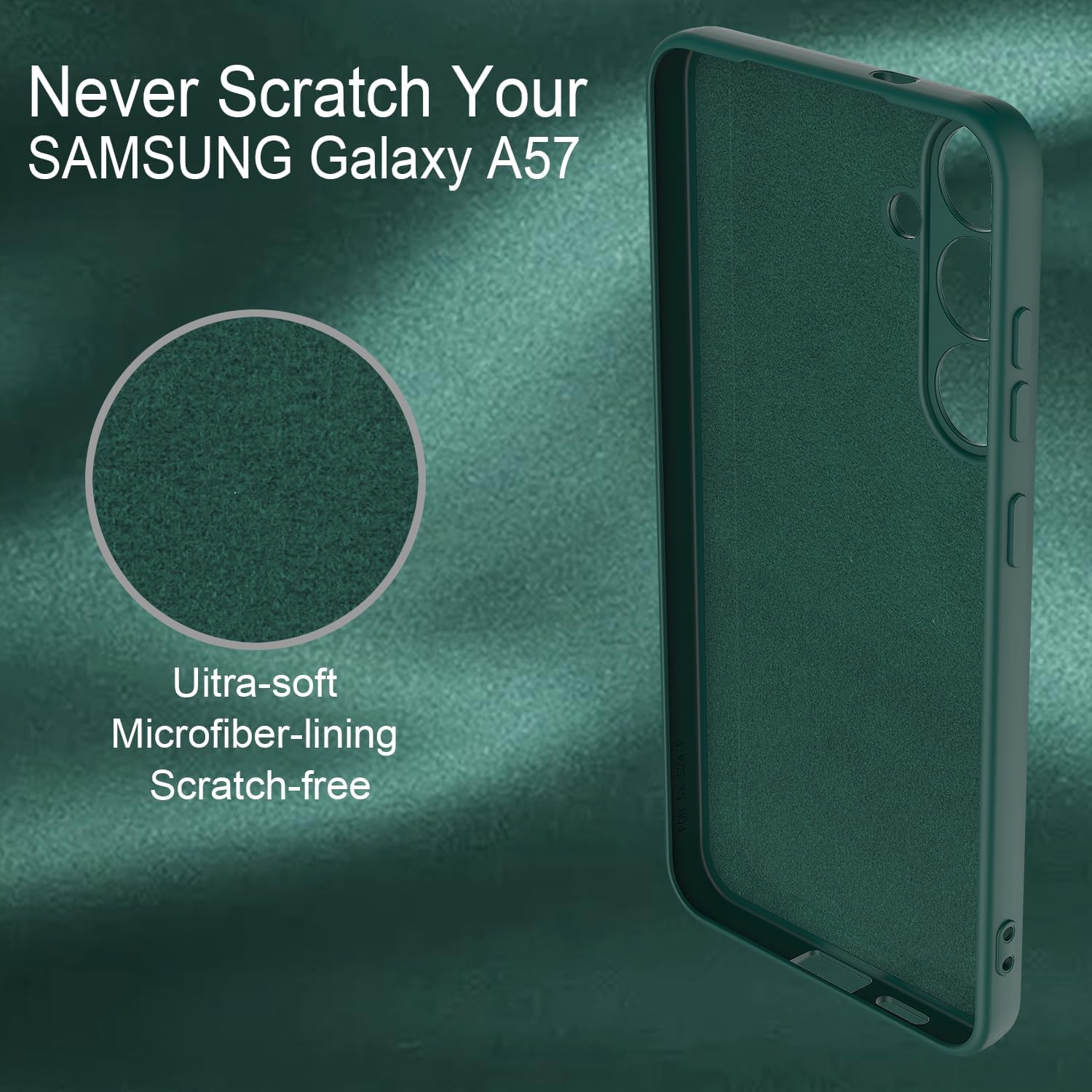 Thumbnail 6 de HAII Samsung Galaxy A57 6.7-Inch Phone Case, Dark Green