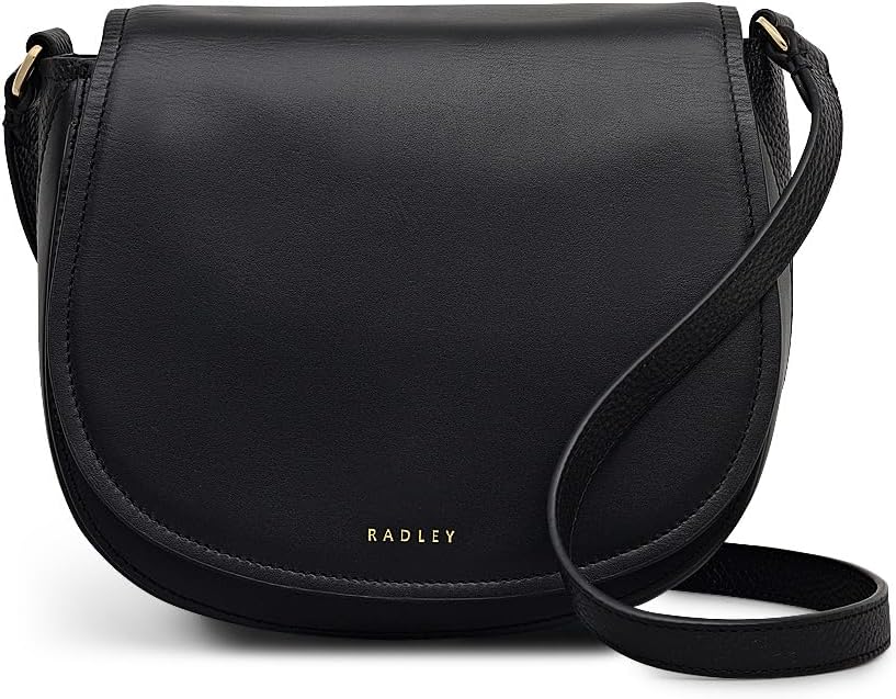 Detalle de RADLEY London Liverpool Gardens Leather Medium Flapover Crossbody