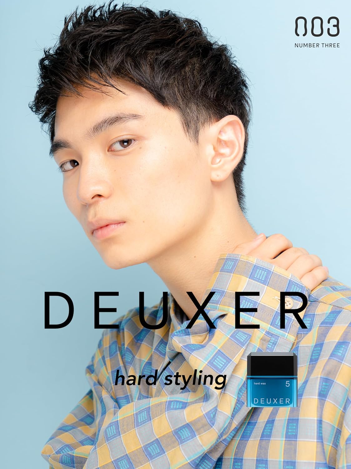 Detalle 2 de DEUXER(デューサー)ハードワックス5 ヘアワックス フローラルベリー 80g×2個セット