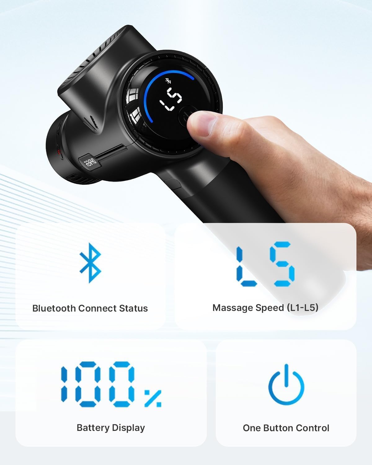 Thumbnail 6 de RENPHO Pistola de Masaje con Calor y Frío 💆