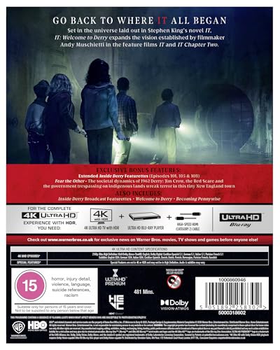 Thumbnail 1 de IT: Welcome to Derry S1 UHD / STLBK [Blu-ray] – Region Free SteelBook