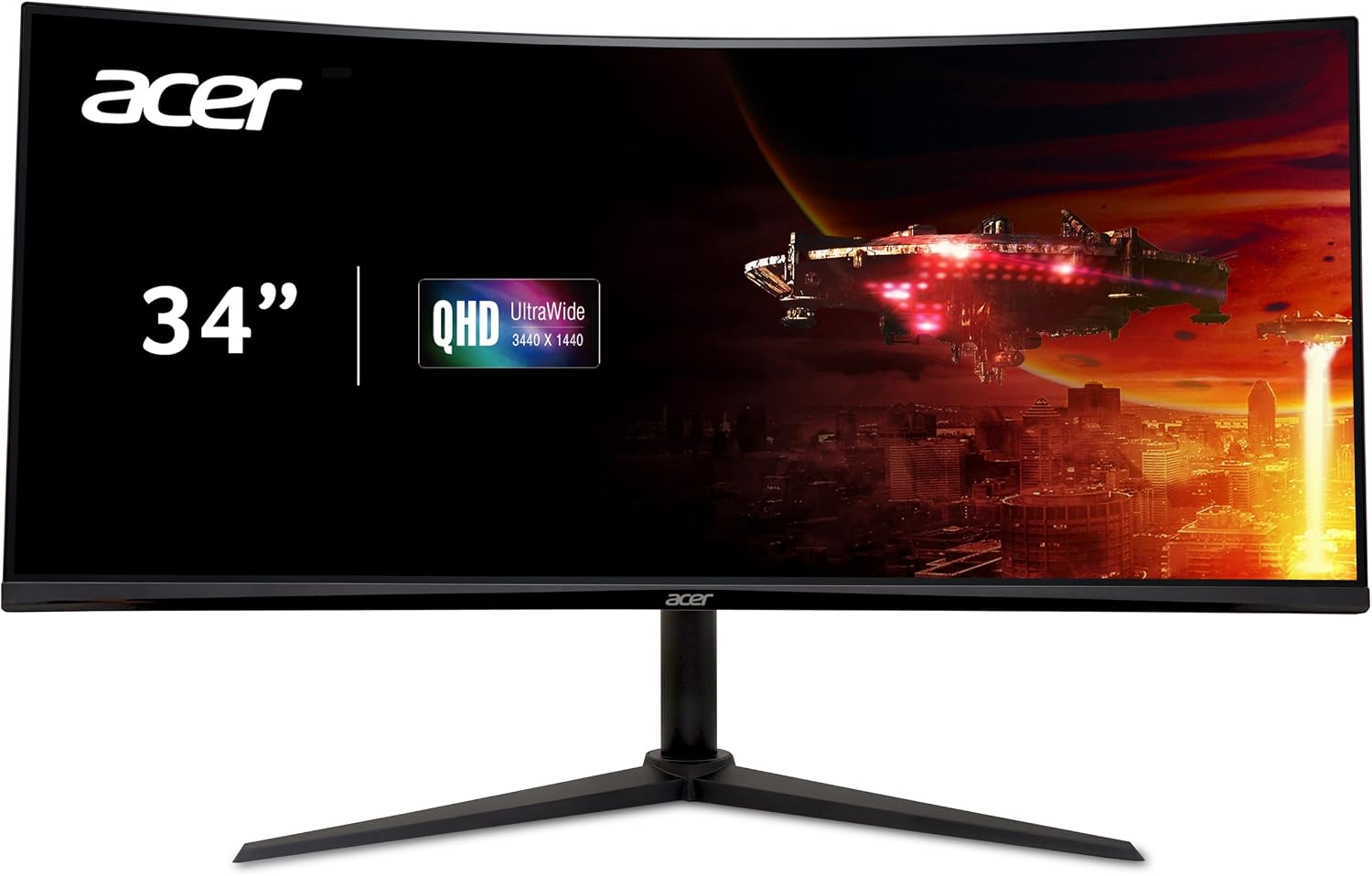 Thumbnail 1 de Acer Nitro XZ342CU V3: 34 Zoll UWQHD Curved Gaming-Monitor mit 180 Hz – Lohnt sich der Einstieg in Ultra‑Breite?