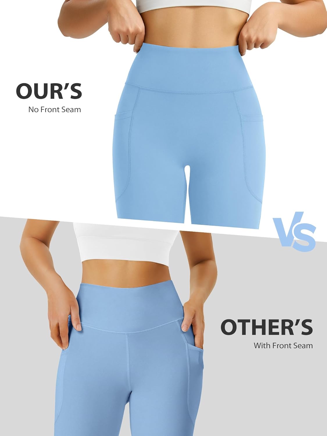Thumbnail 4 de PRETISKY Women’s Flared Yoga Pants with Pockets, High-Waisted Bell-Bottom Leggings