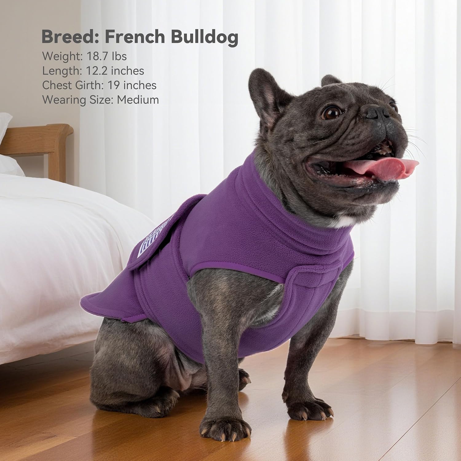 Detalle de Cyeollo Dog Fleece Sweater Size M
