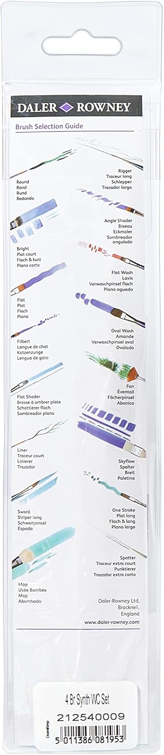 Thumbnail 1 de Daler Rowney - Set da 5 Pennelli della linea GRADUATE