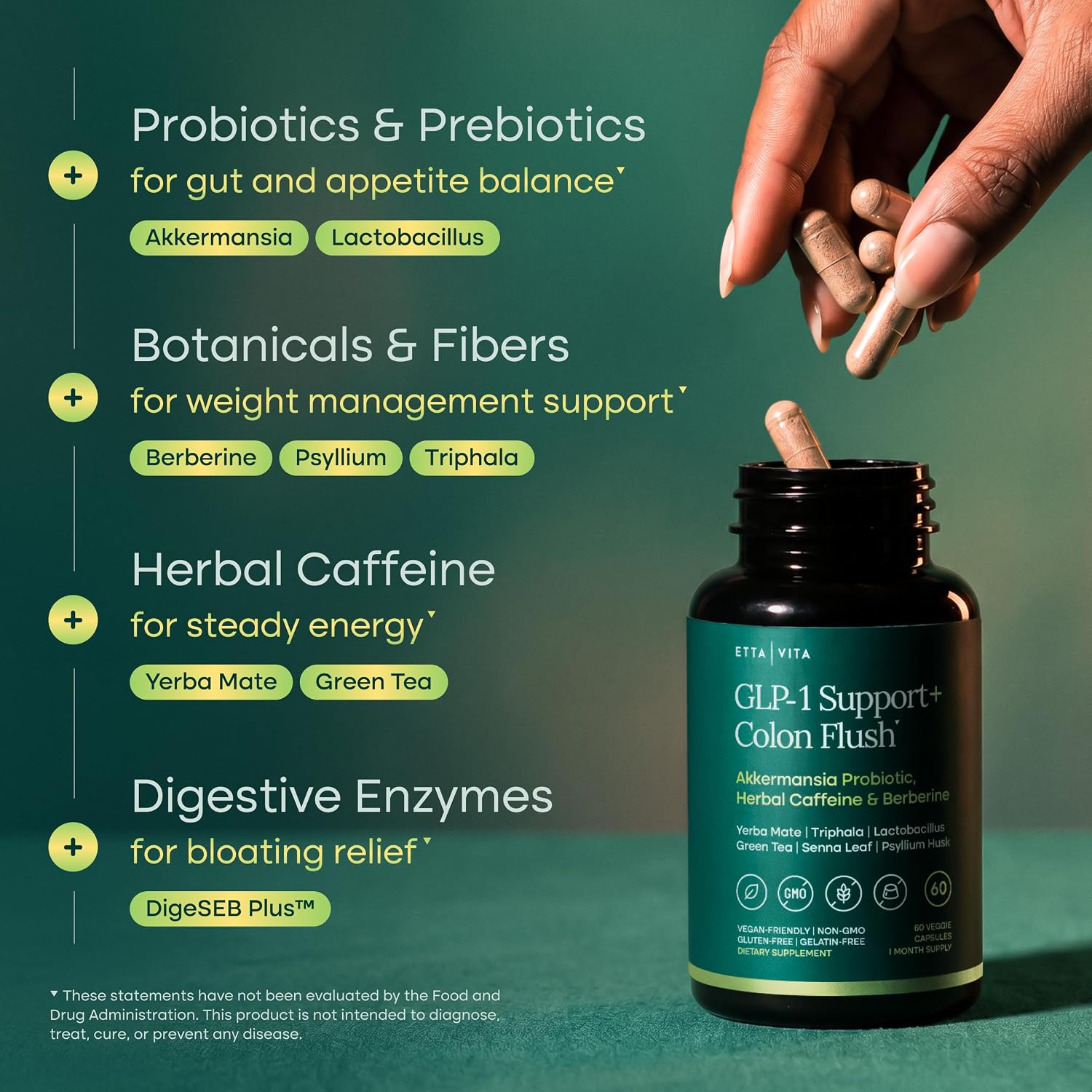 Thumbnail 2 de GLP-1 support supplement with Akkermansia