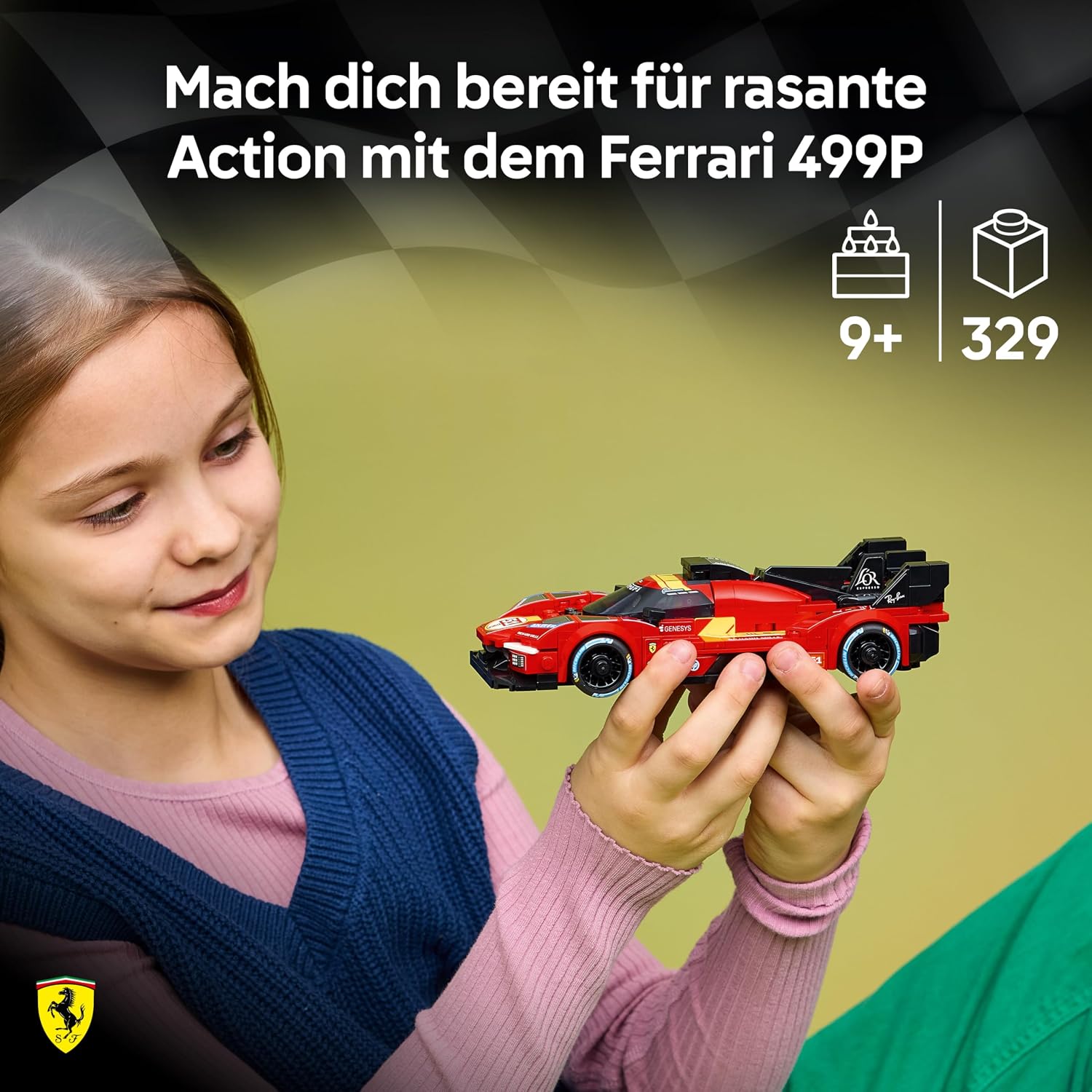 Thumbnail 1 de LEGO Speed Champions Ferrari 499P (77261) – Rennwagen zum Bauen, Ausstellen und Rennen