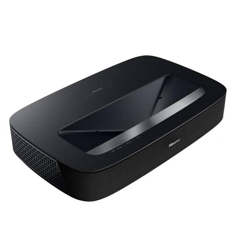 Detalle 2 de Hisense PL1SE: Proyector ultracorto Láser 4K con 2100 lúmenes, Dolby Vision y sonido 30 W para cine en casa