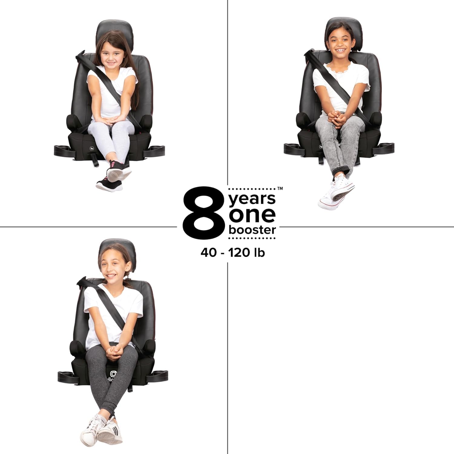 Detalle de Diono Backless Booster Seat Solana 2 XL