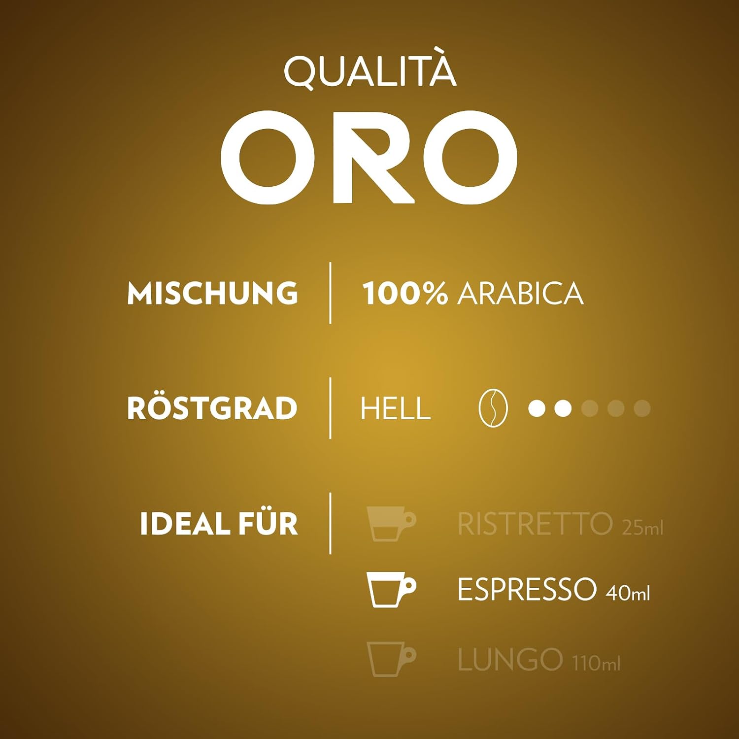 Detalle de Lavazza Qualità Oro Arabica-Bohnen Kapseln – 100% Arabica, fruchtig-floraler Espresso, 10 x 10 Kapseln, Nespresso-kompatibel
