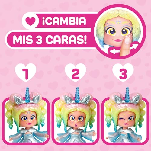 Thumbnail 1 de KOOKYLOOS Rainbow Unicorn unicornio con pelo real y muñeca Iris