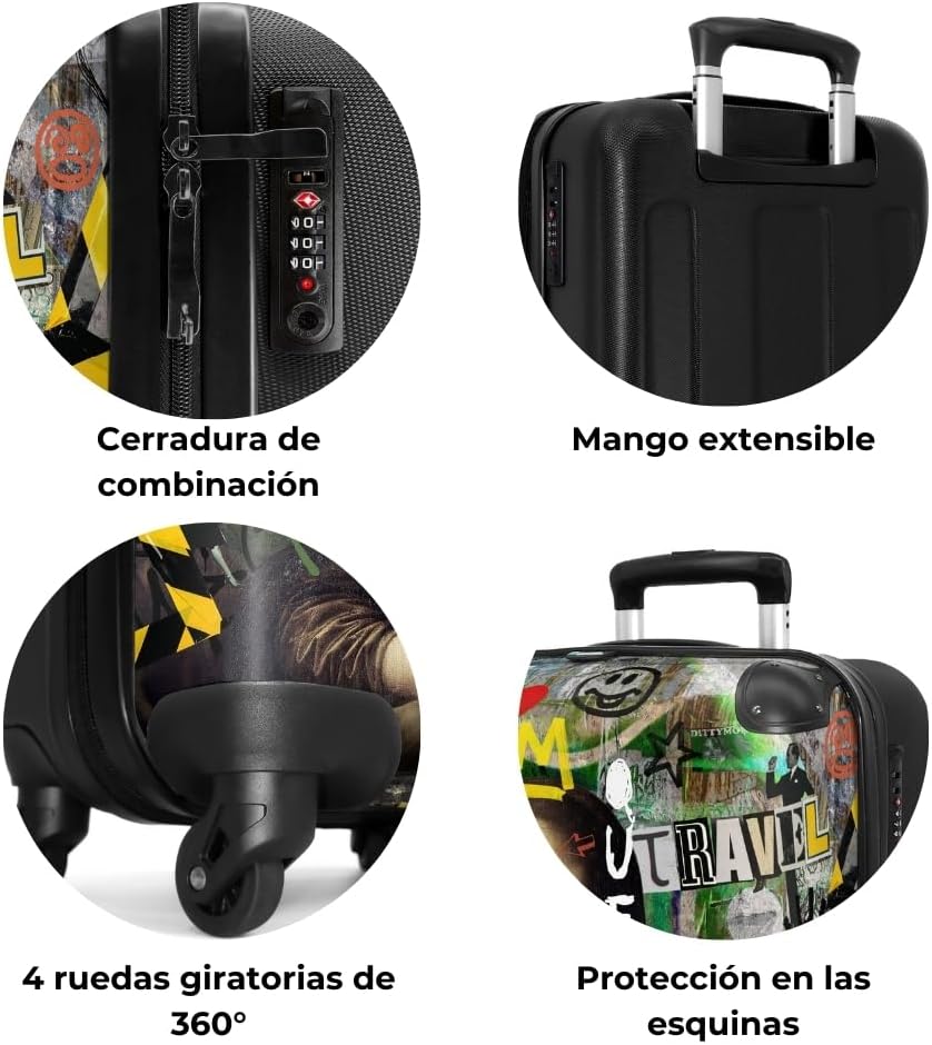 Thumbnail 6 de NoBoringSuitcases.com Maleta Grande con Ruedas y Cerradura TSA