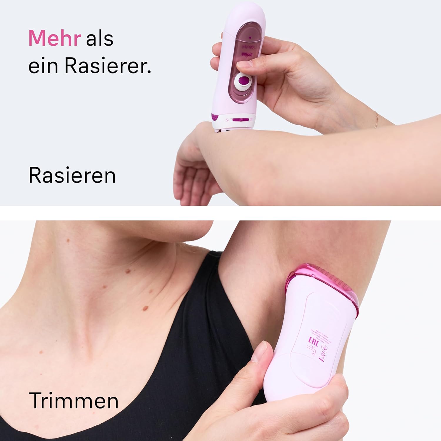 Detalle de Braun Silk-épil 5100 Lady Shaver elektrischer Damenrasierer