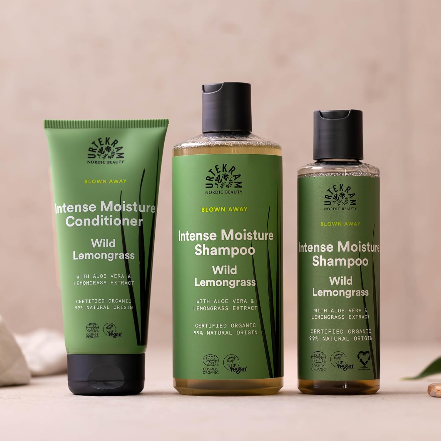 Detalle 1 de Urtekram Wild Lemongrass Shampoo 500 ml