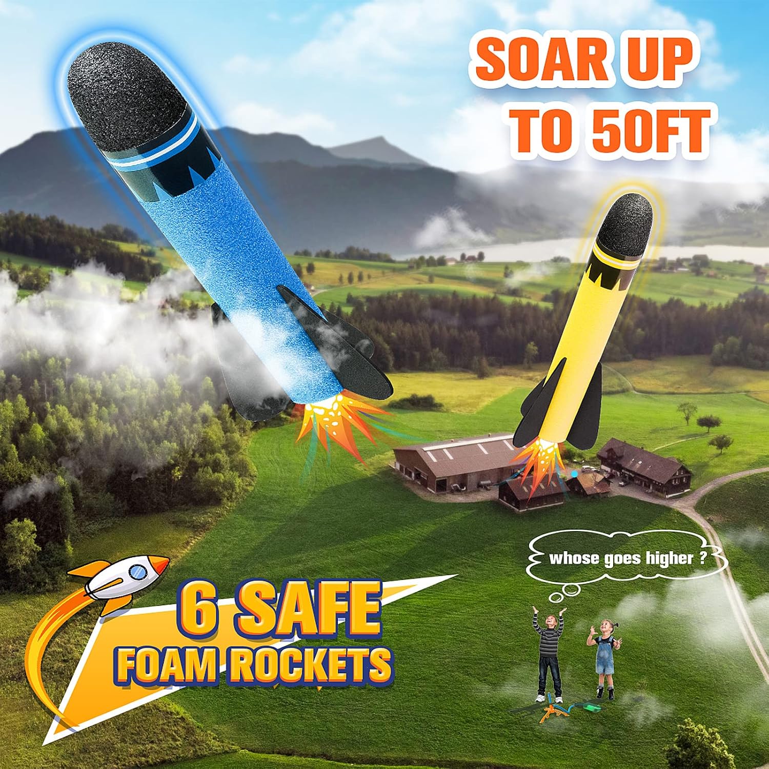 Thumbnail 5 de DejaNard Rocket Toy Launcher for Kids