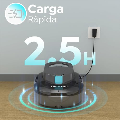 Detalle 2 de TALOSBO S1PRO (2026 Upgrade) Robot Piscina: limpieza sin cables, 120 minutos y 100 m²
