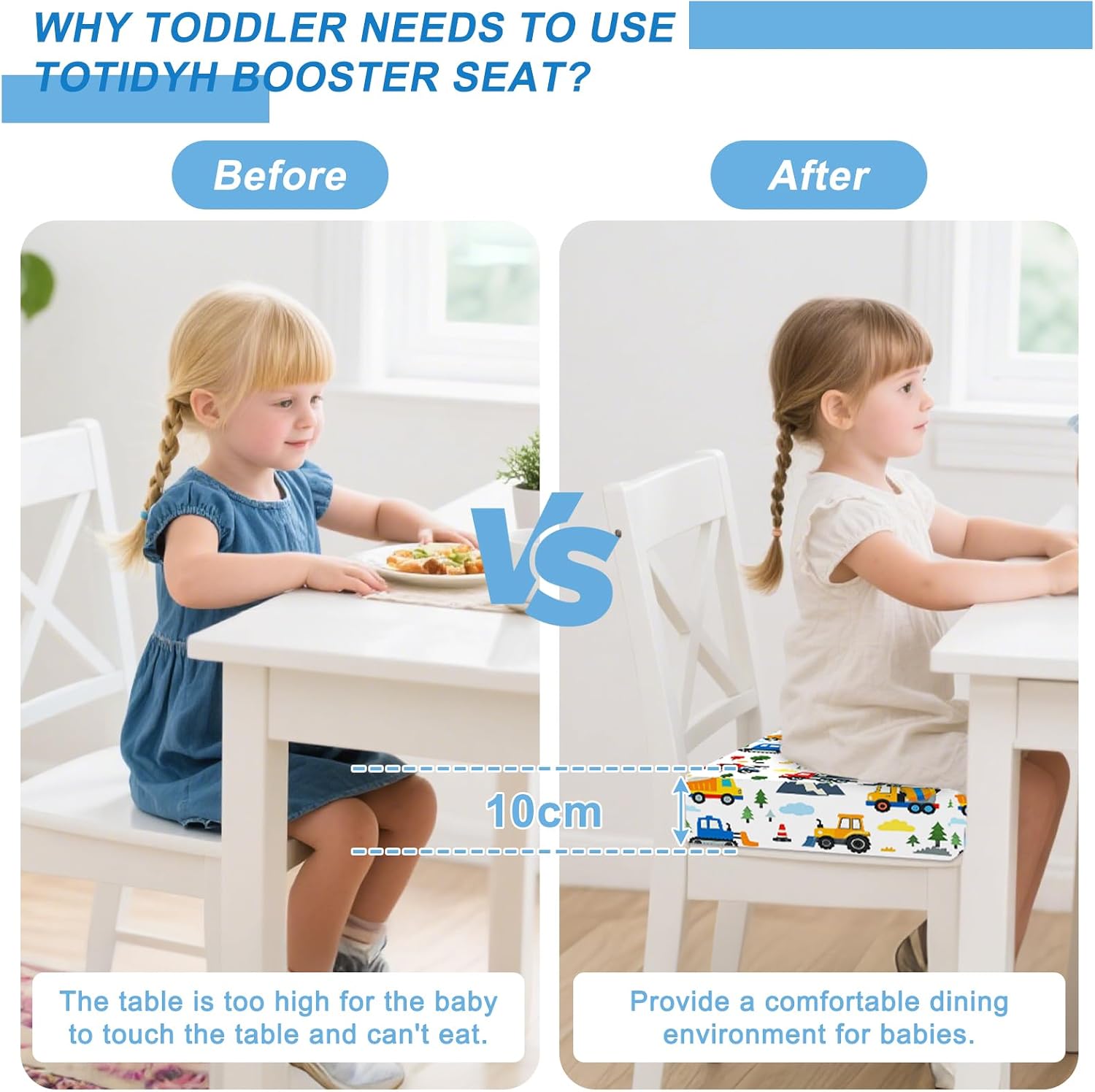 Thumbnail 6 de Capslpad Toddler Booster Seat Cushion for Dining Table