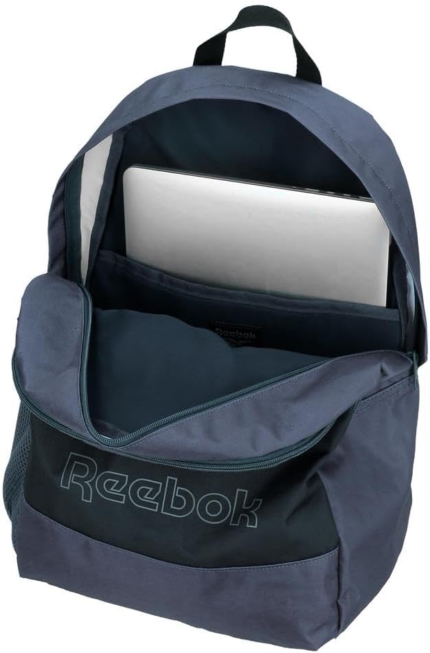Detalle de Reebok Arlo : sac à dos de sport 31 x 46 x 16 cm en polyester, avec poches et bretelles rembourrées