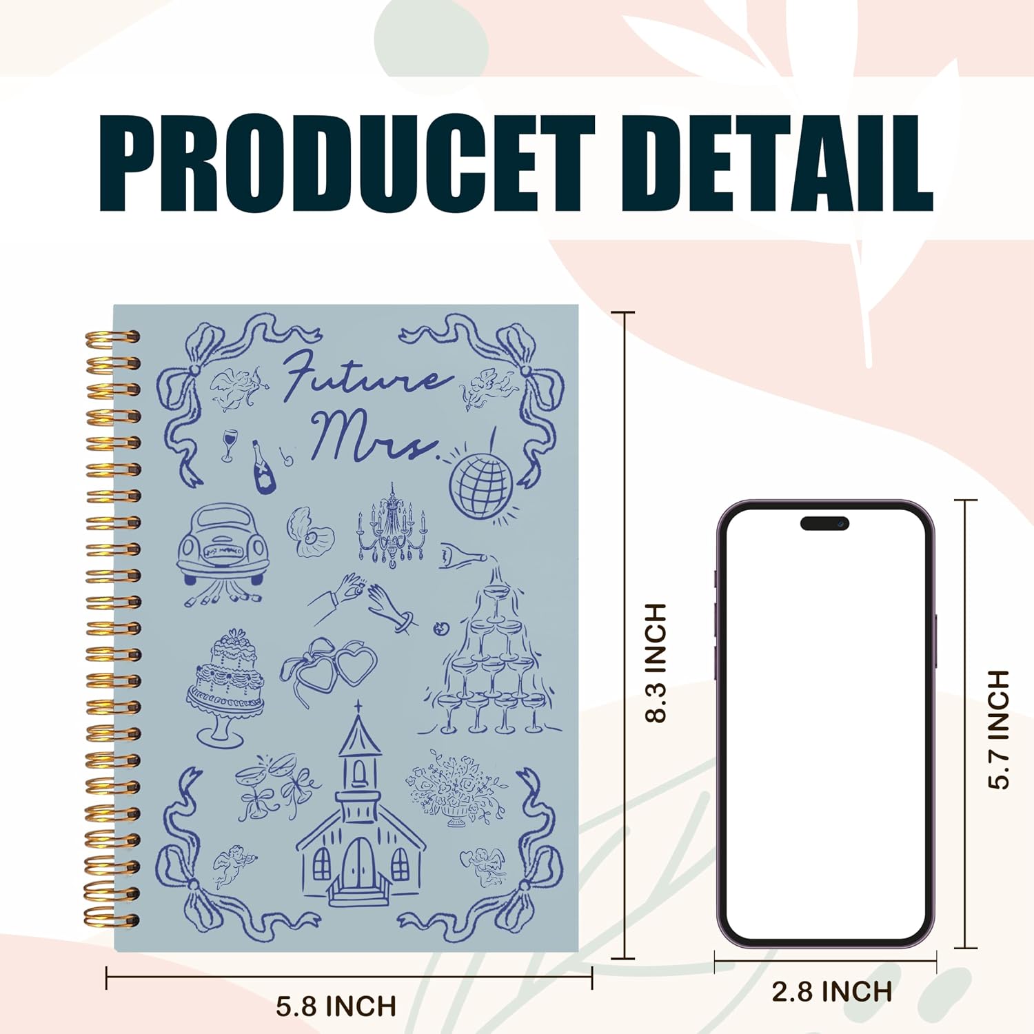Thumbnail 6 de YTRGI Spiral Notebook, 80 Lined Pages