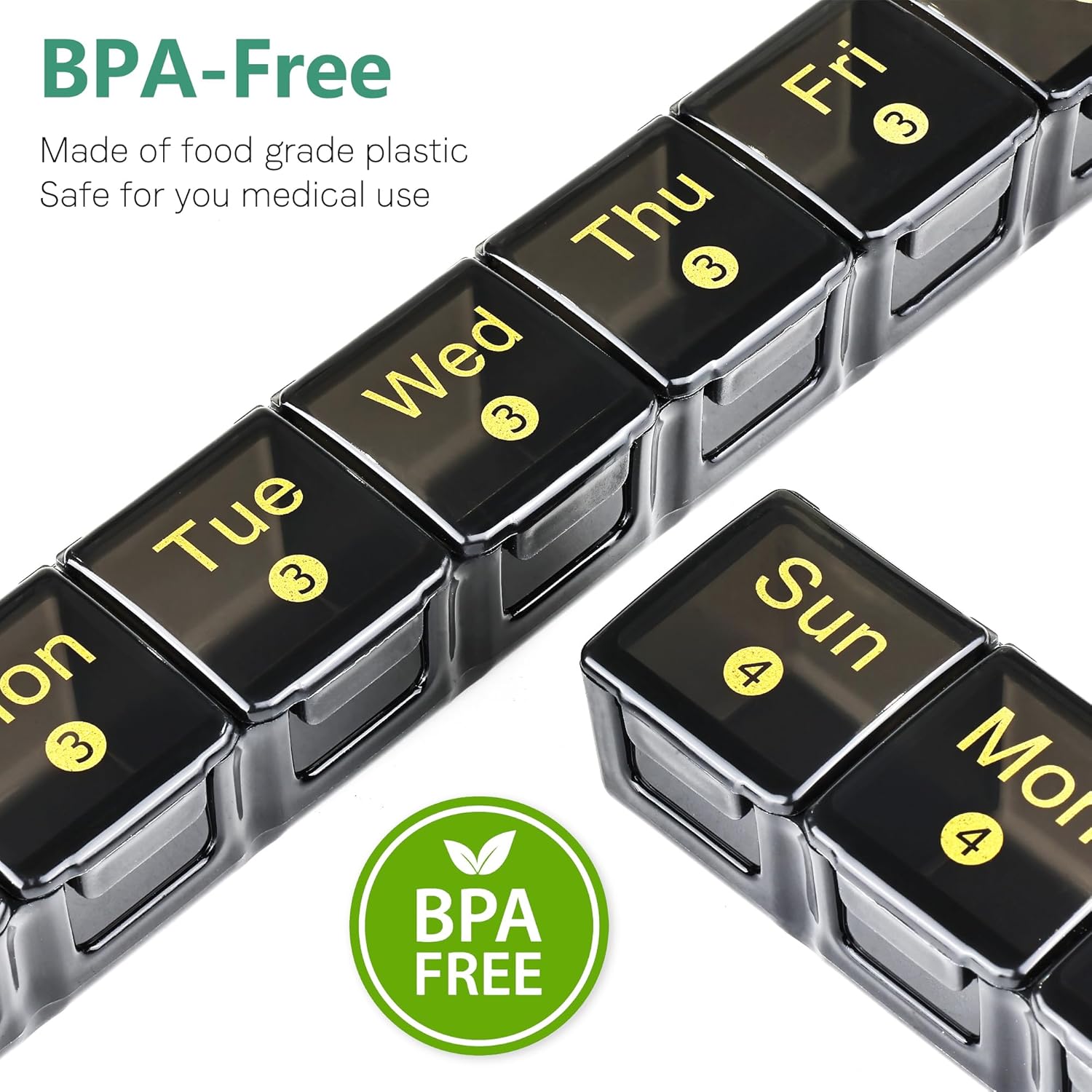 Thumbnail 5 de FHORAIN Monthly Pill Organiser XL 28 day box