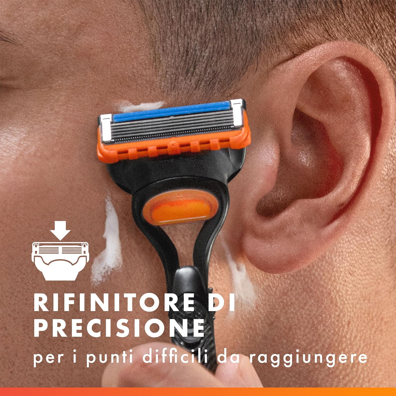 Thumbnail 4 de Gillette Fusion5 Rasoio manuale + 8 lamette, 5 lame