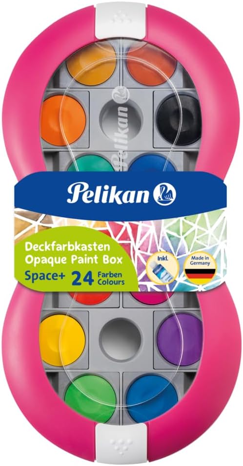 Thumbnail 2 de Pelikan Deckfarbkasten Space 24 Farben Magenta
