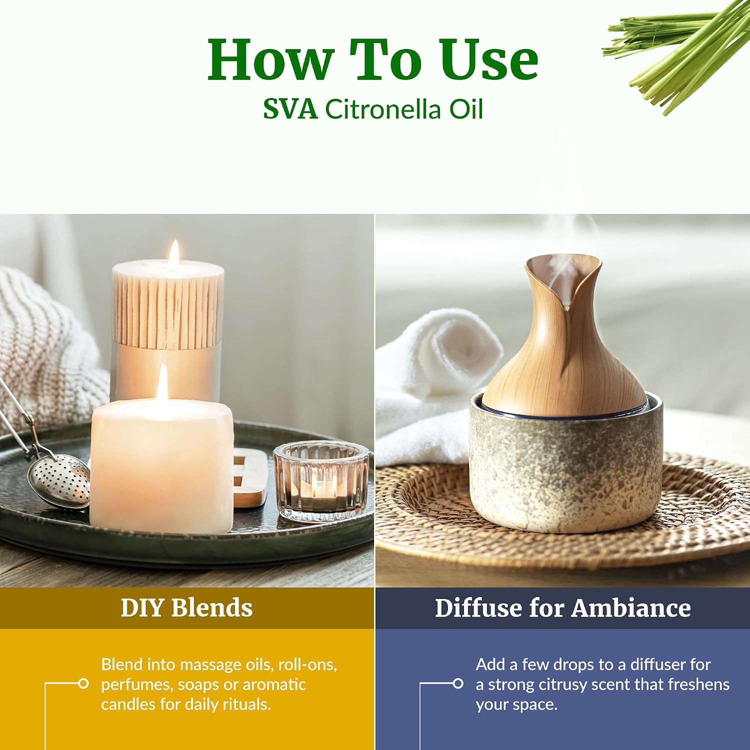 Thumbnail 5 de SVA Citronella Essential Oil 4 Fl Oz