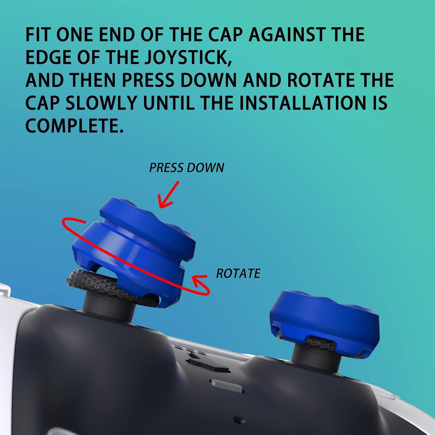 Thumbnail 5 de PlayVital Thumbs Pro Joystick Extender für PS5