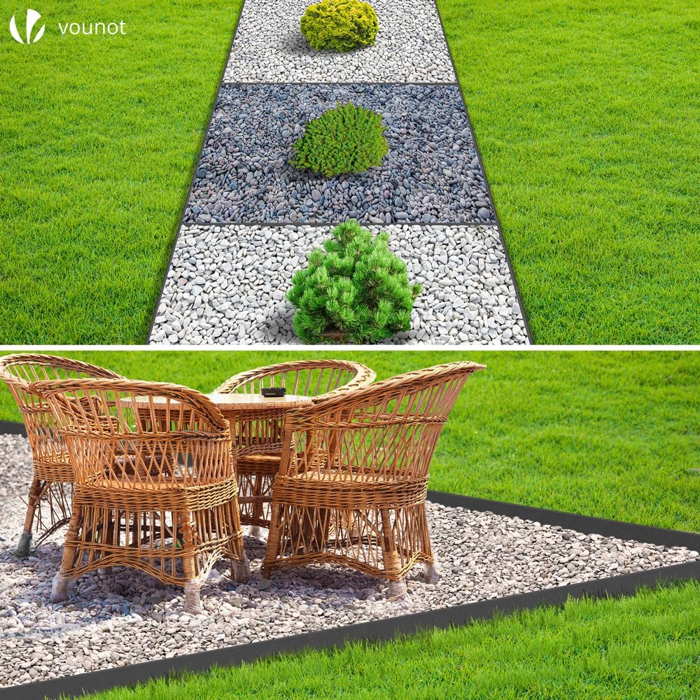 Thumbnail 2 de VOUNOT Bordure de Jardin PE 20 m 12 piquets
